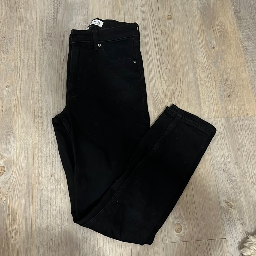 abercrombie and fitch curve love skinny high rise